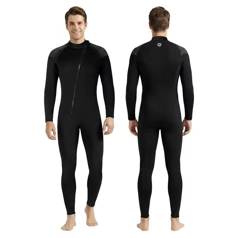 3mm Neoprene Full Wetsuit | Men & Women Thermal Surf & Diving Suit