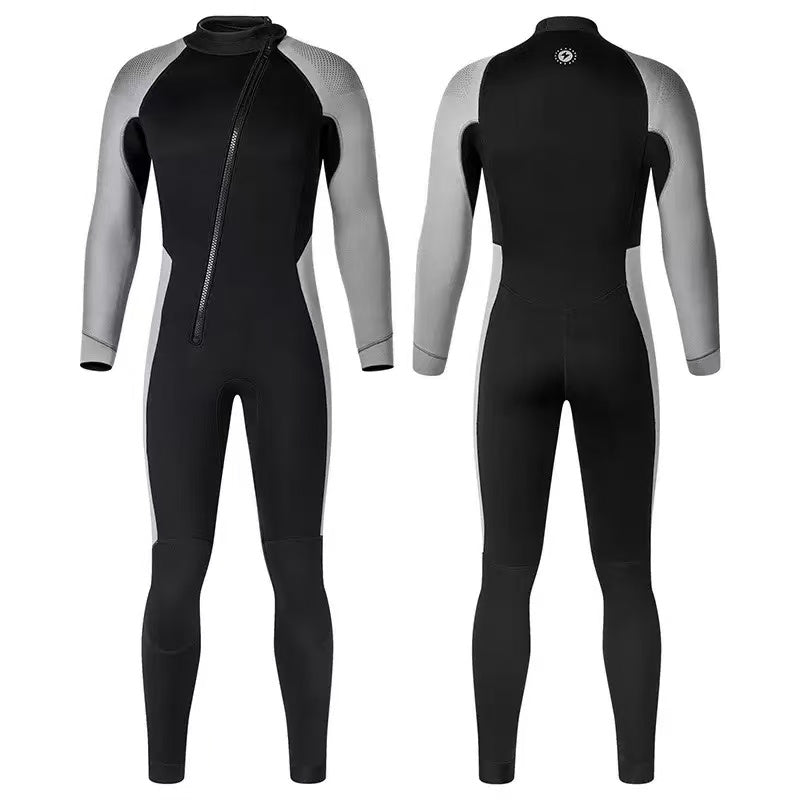 3mm Neoprene Full Wetsuit | Men & Women Thermal Surf & Diving Suit