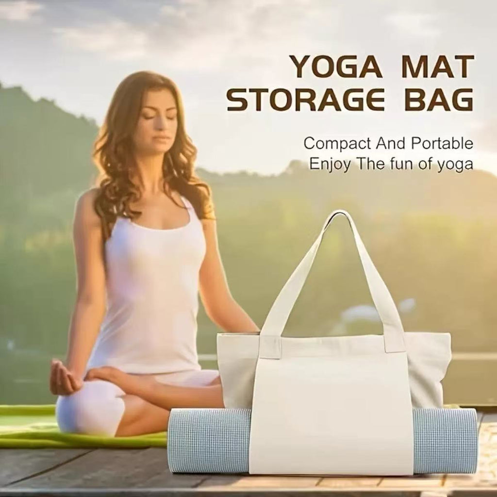 Everglow by shine Customizable Fitness Tote Bag - Yoga, Pilates & Workout Carryall