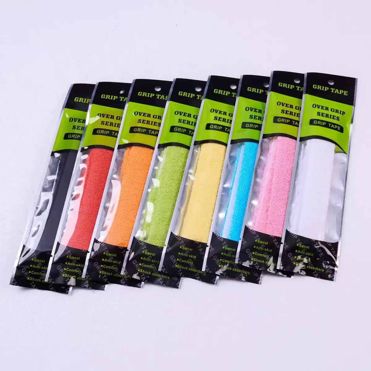Towel Texture Tennis & Badminton Racket Grip Tape | Absorbent Cotton Overgrip