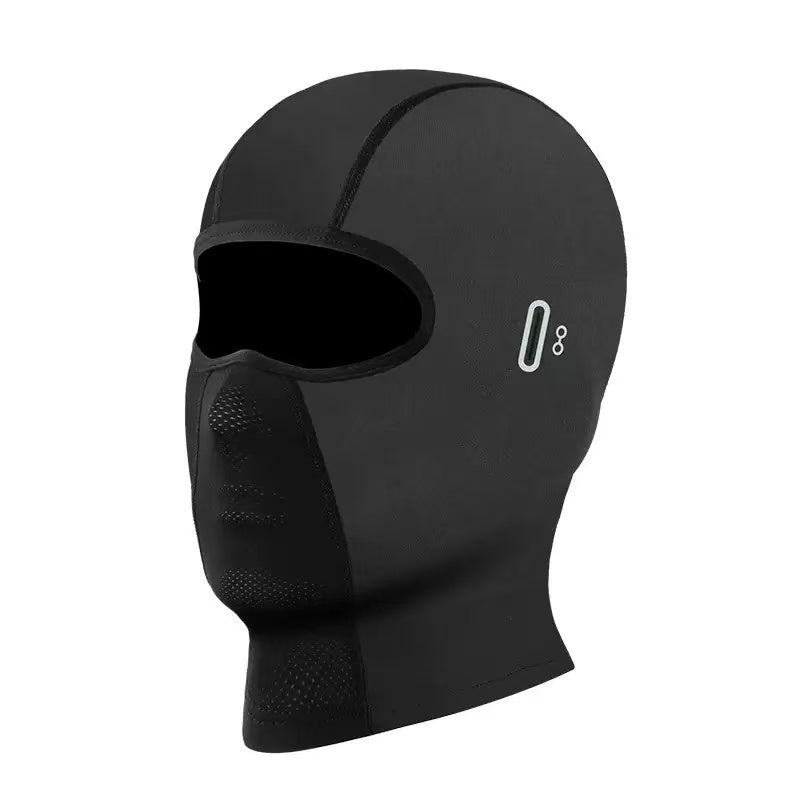 UV Protection Sailing Balaclava, Ice Silk Quick-Dry Full Face Cover with Glasses Holes, Water Sports Sun Protection Hood for Men & Women