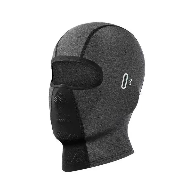 UV Protection Sailing Balaclava, Ice Silk Quick-Dry Full Face Cover with Glasses Holes, Water Sports Sun Protection Hood for Men & Women