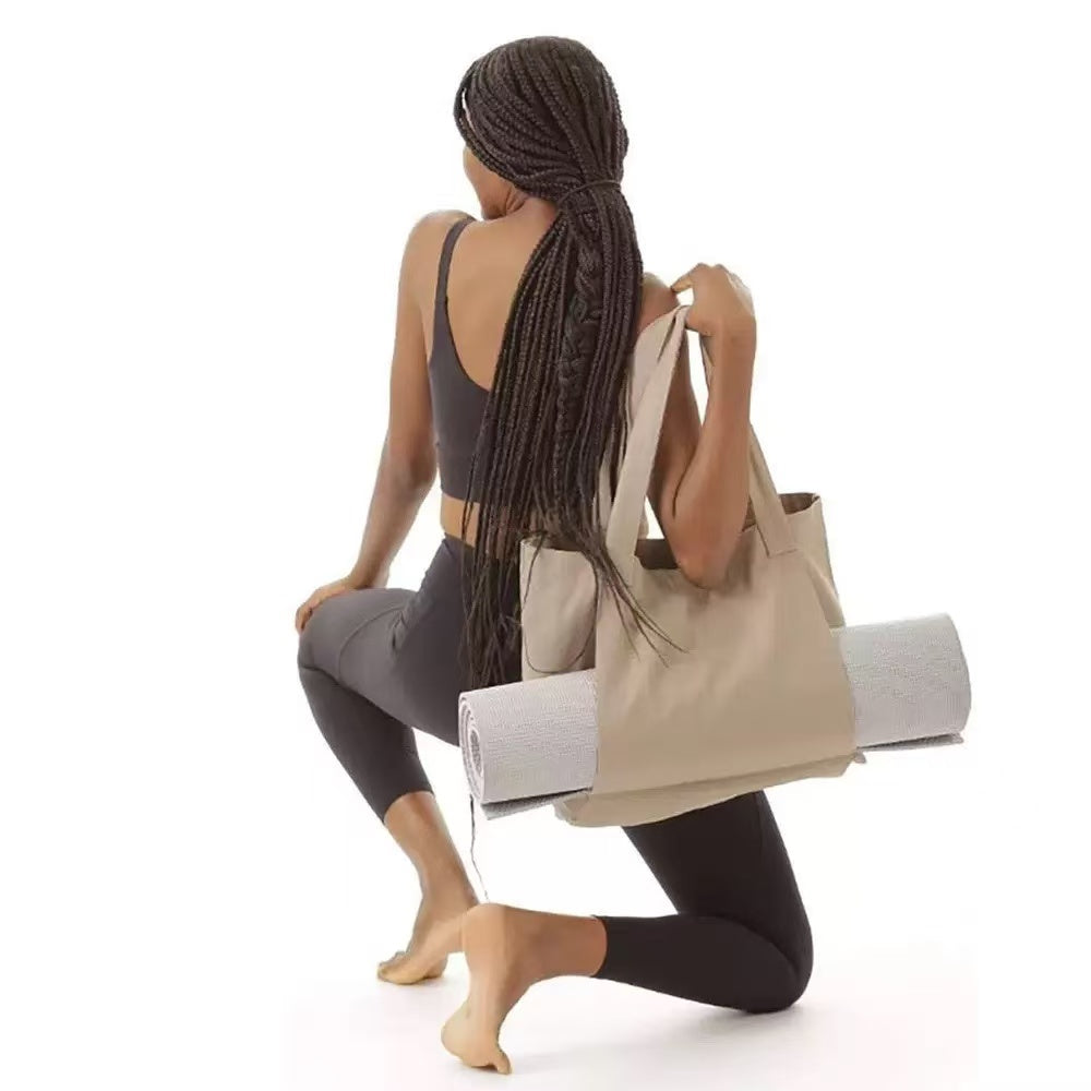 Everglow by shine Customizable Fitness Tote Bag - Yoga, Pilates & Workout Carryall