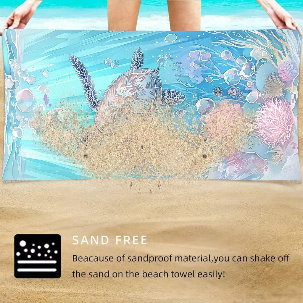2-in-1 Beach Towel  Backpack | Assorted Printes