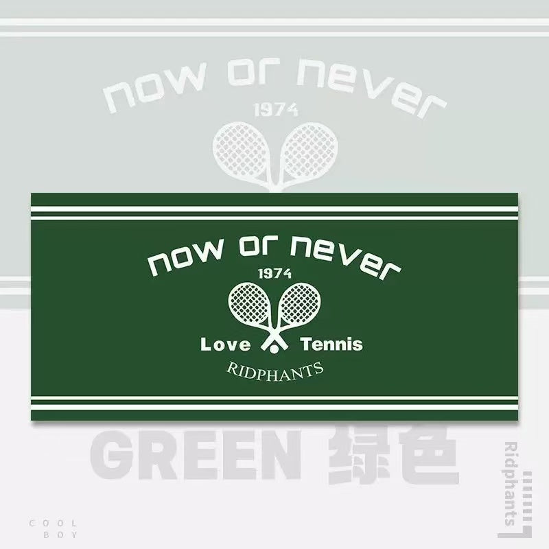 Retro Sports Towel | Quick-Dry Sweat Towel for Tennis, Fitness & Multi-Sport Use
