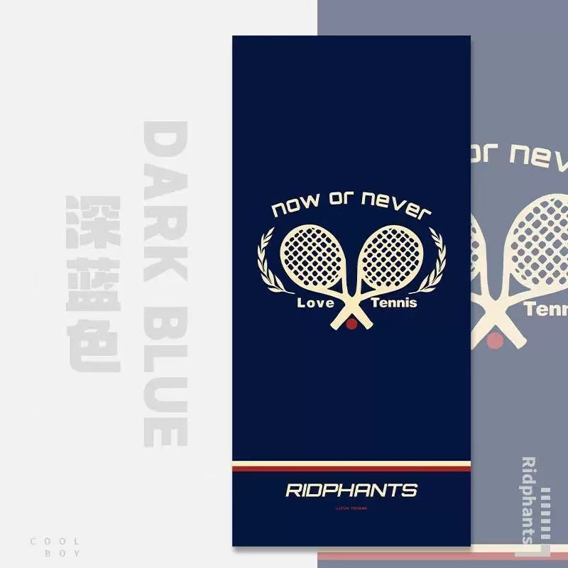 Retro Sports Towel | Quick-Dry Sweat Towel for Tennis, Fitness & Multi-Sport Use