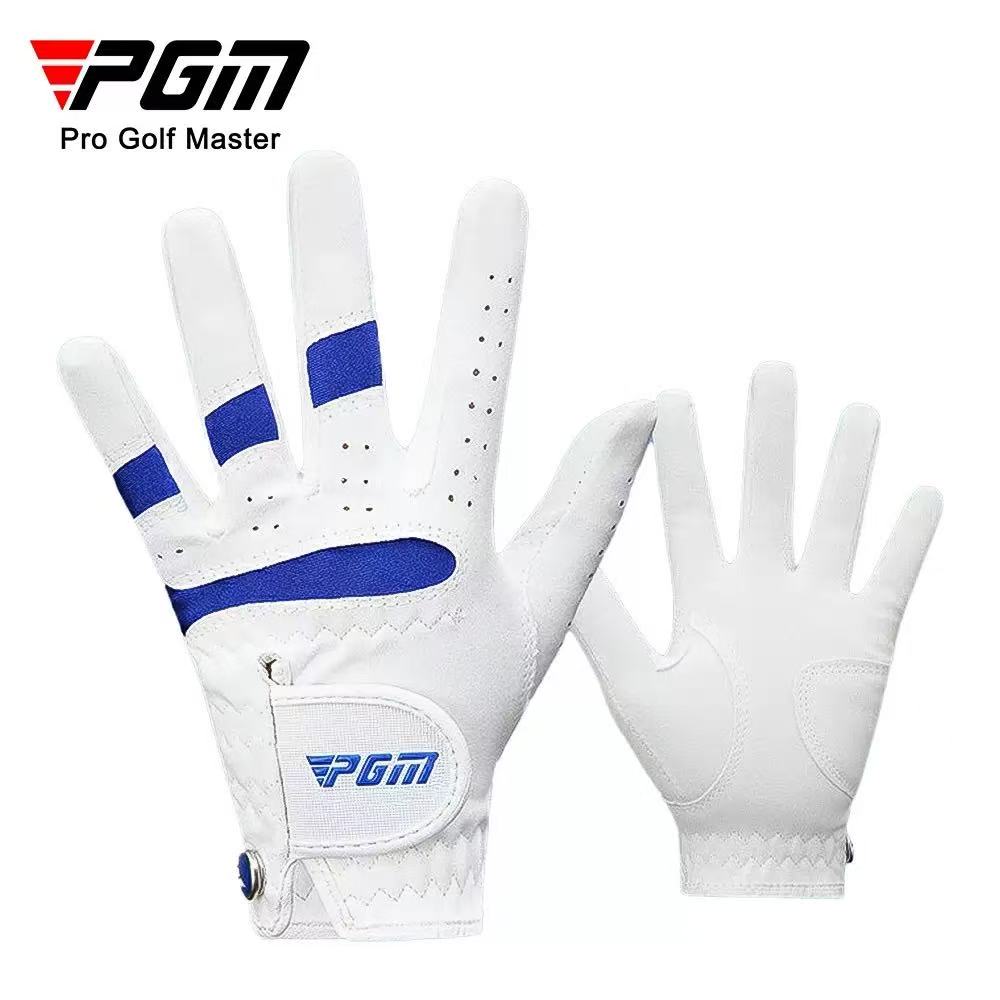 Kids Golf Gloves, Breathable Microfiber, Non-Slip, 2-Pack for Boys & Girls