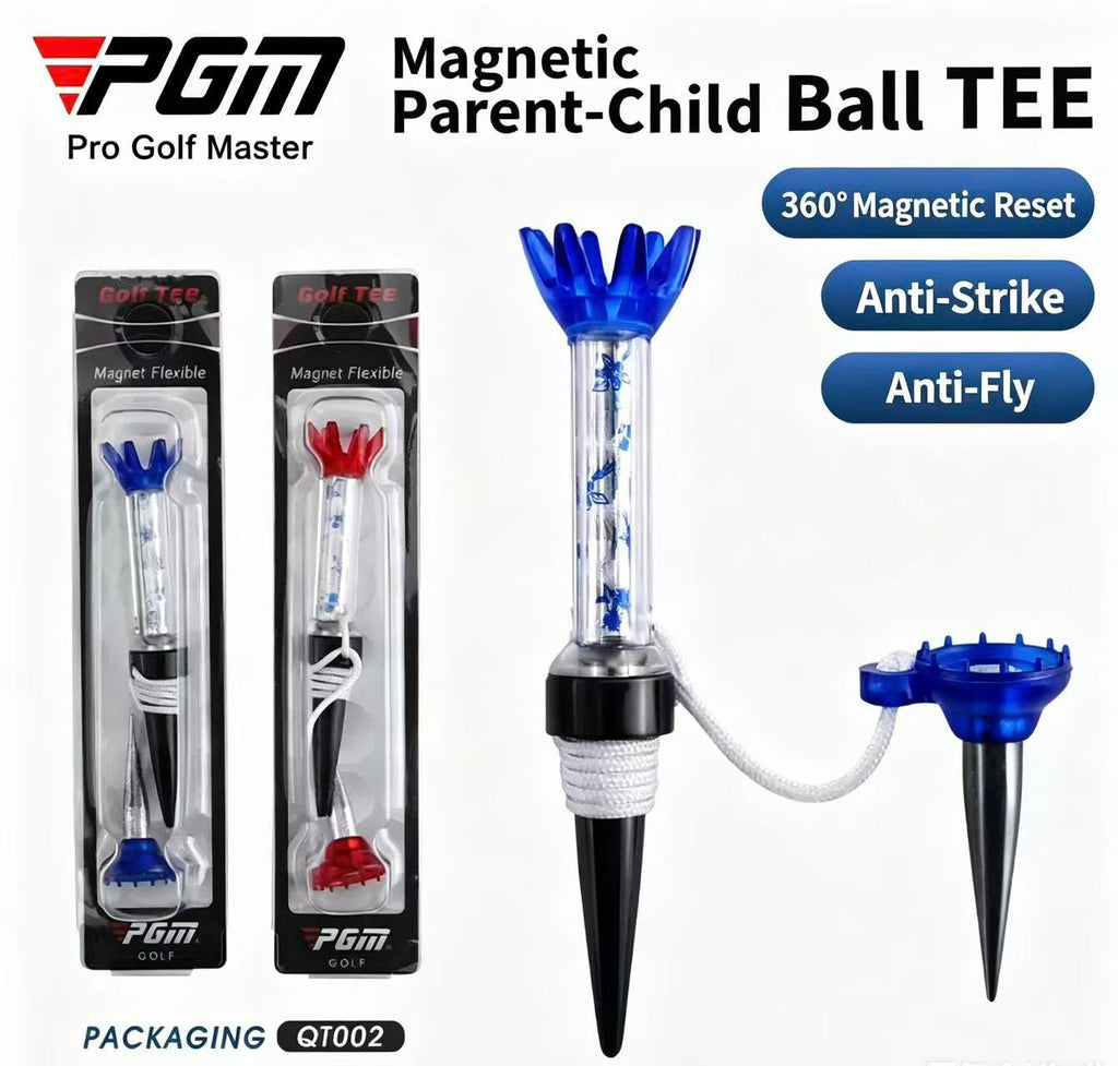 Magnetic Golf Tees | 360° Reset, Flexible & Durable Anti-Lost Golf Ball Tees
