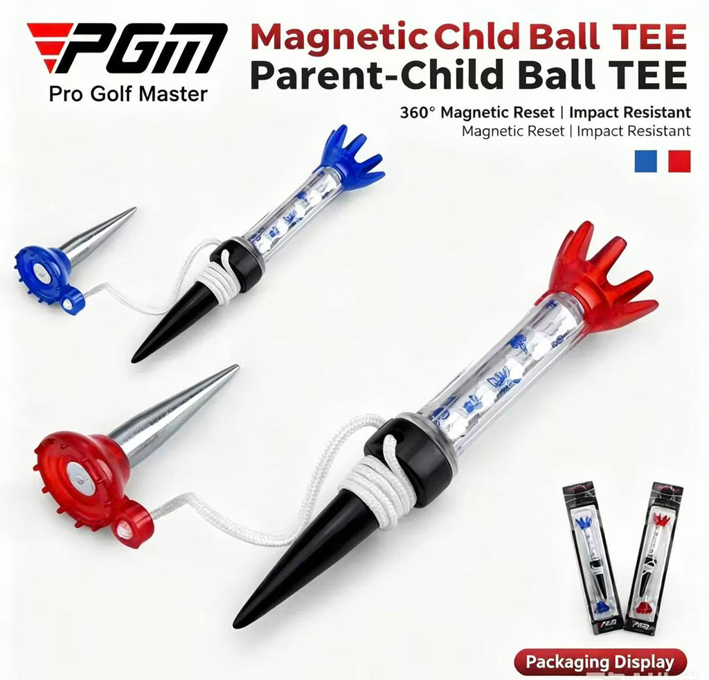 Magnetic Golf Tees | 360° Reset, Flexible & Durable Anti-Lost Golf Ball Tees