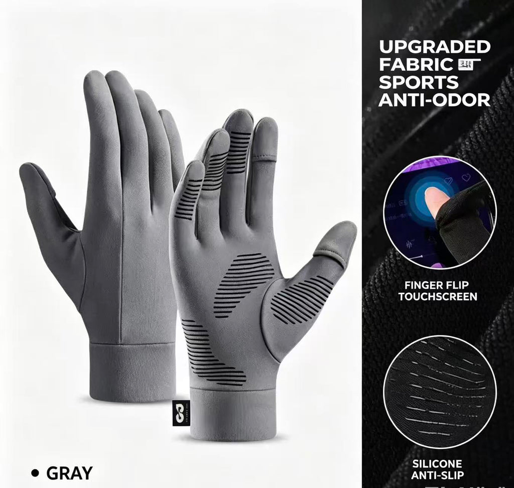 Ski Liner Gloves | Windproof Anti-Slip Touchscreen Thermal Gloves for Winter Sports