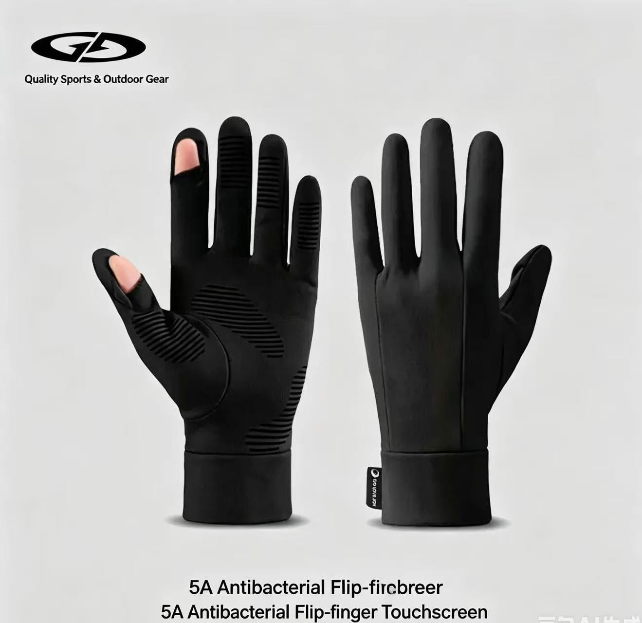 Ski Liner Gloves | Windproof Anti-Slip Touchscreen Thermal Gloves for Winter Sports